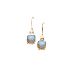 Labradorite Aurora Earrings