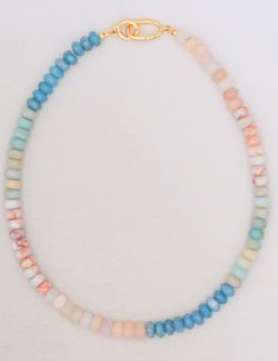 Sunset Gemstone Necklace