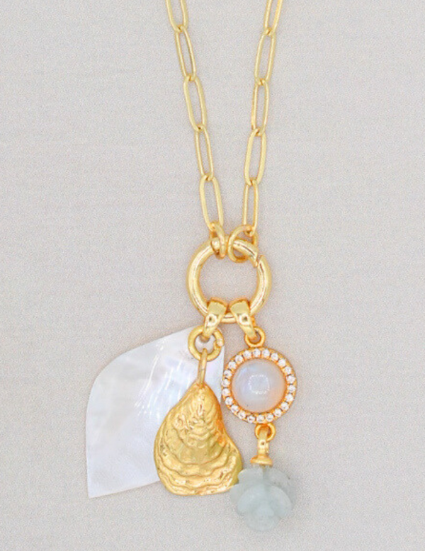 Duxbury Beach Charm Necklace