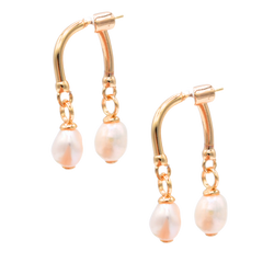Four Pearl Earrings