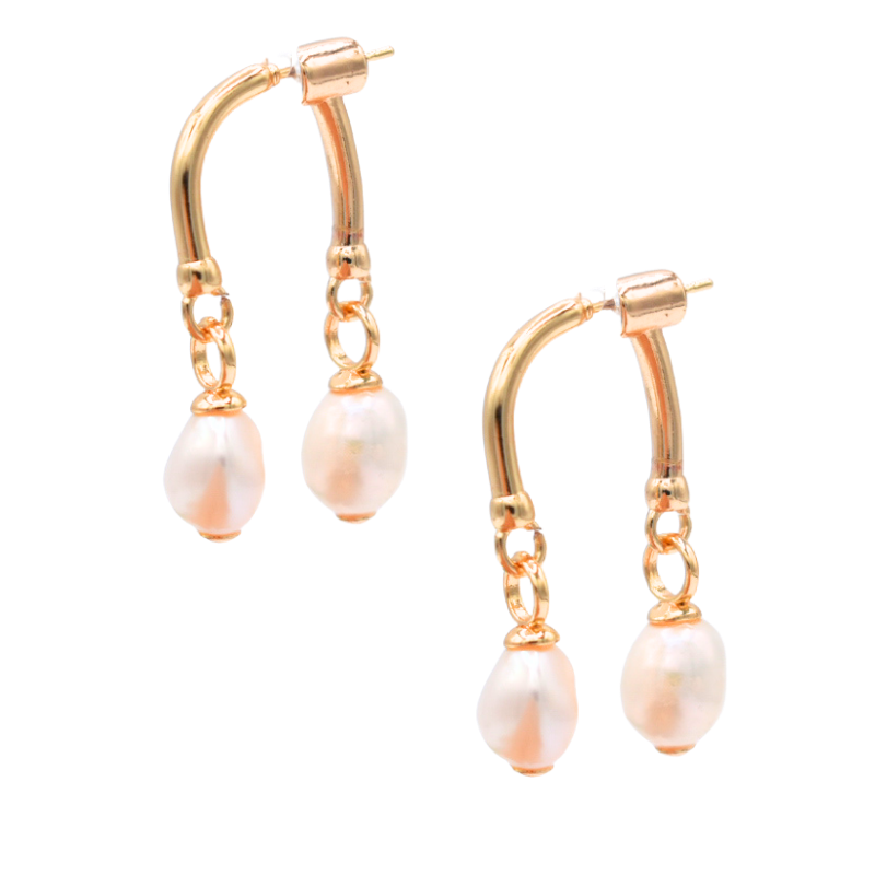 Four Pearl Earrings