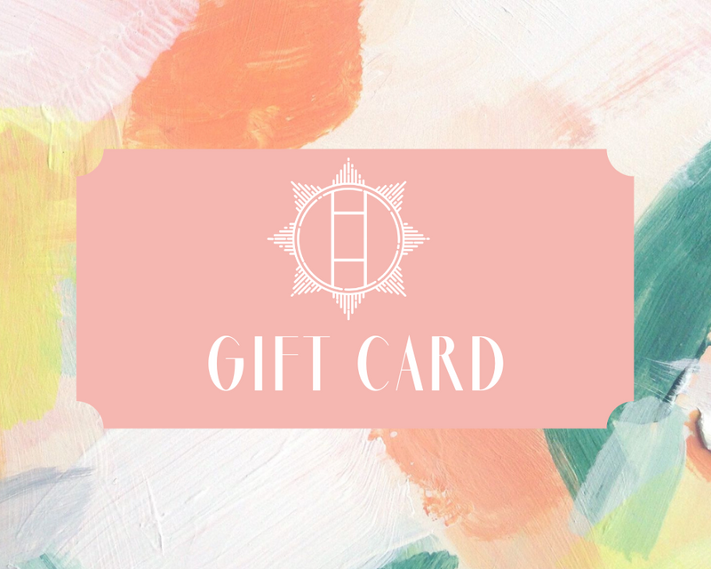 Halcyon & Hadley Gift Card - Women's Earrings - Women's Jewelry - Unique Earrings - Statement Earrings