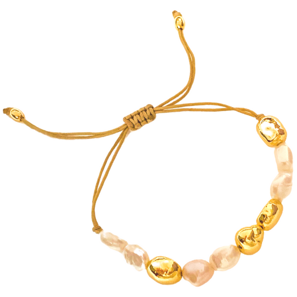 Halcyon & Hadley Hadley Harbor Pearl Bracelet - Women's Earrings - Women's Jewelry - Unique Earrings - Statement Earrings